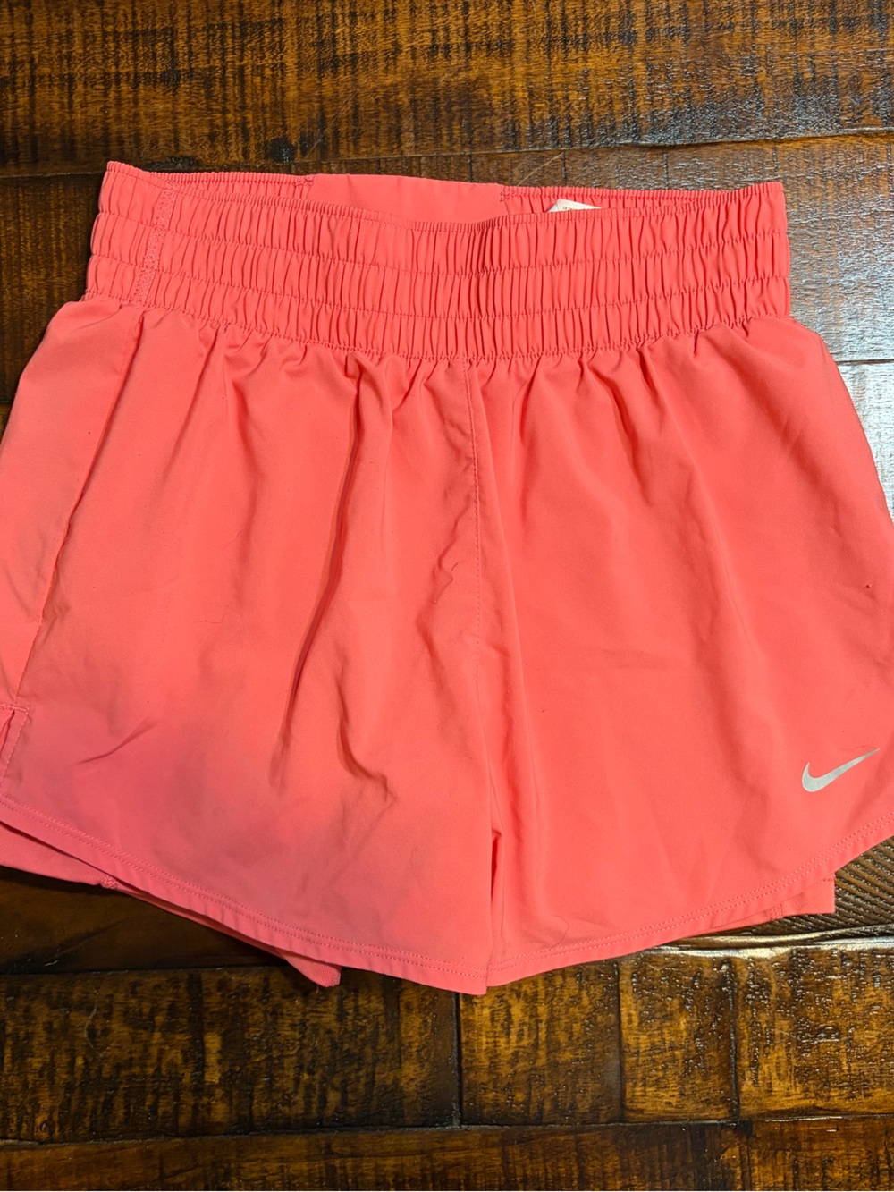 Nike Women's Coral Performance Elastic-Waist Athletic Shorts